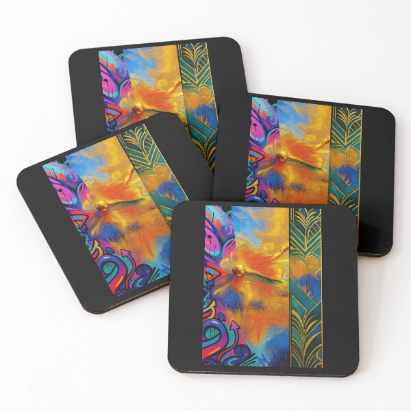 Item preview, The Garden series : abstract Daisies #2 designed and sold by Helios Be. Lavsh.
