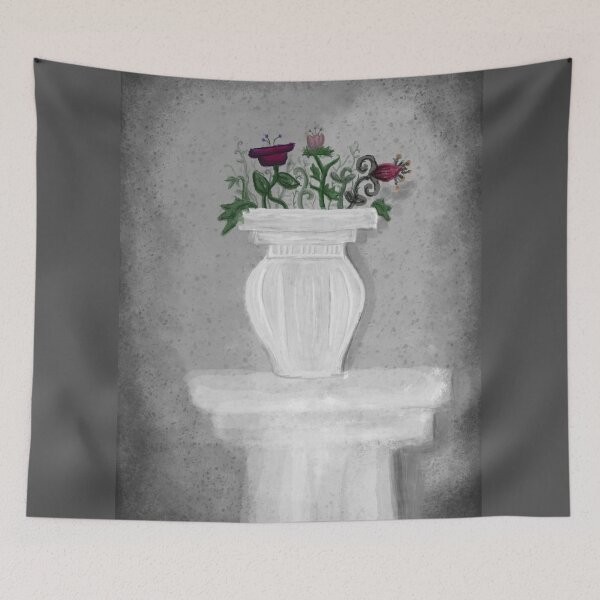Item preview, 0rnamental classical flowers designed and sold by RainydayRaccoon.
