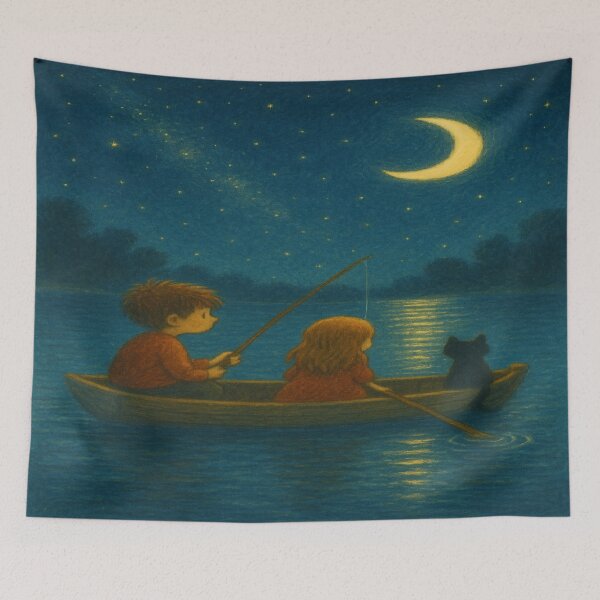 Item preview, Moonlit Catch designed and sold by ggstcraft.