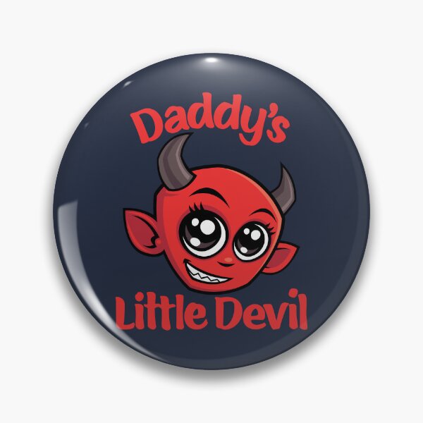 Item preview, Cute Daddy's Little Devil Cartoon Design designed and sold by fizzgig.