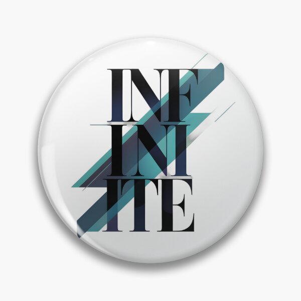 Item preview, INFINITE – Futuristic Geometric Typography Art designed and sold by LEOdesignerArt.