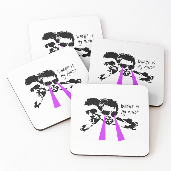 Item preview, Where is My Mind? - Pink Laser and Smoke designed and sold by AMCshoppingg.