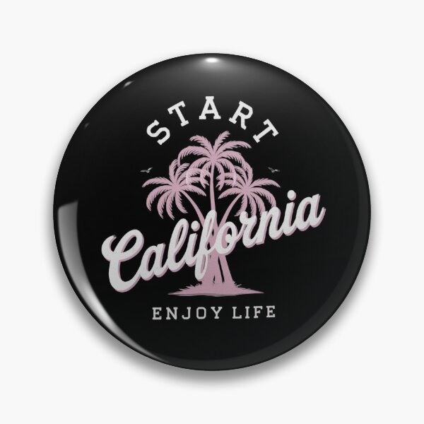 Item preview, California Start - Enjoy Life designed and sold by PhilllandArt.