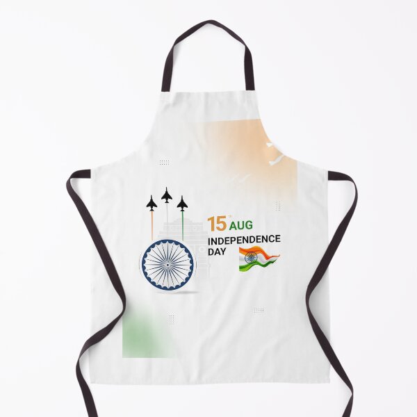 Item preview, 15th August Independence Day of India – Tricolor Ashoka Chakra T-Shirt Design designed and sold by SassyArtist9006.