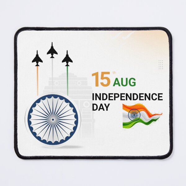 Item preview, 15th August Independence Day of India – Tricolor Ashoka Chakra T-Shirt Design designed and sold by SassyArtist9006.