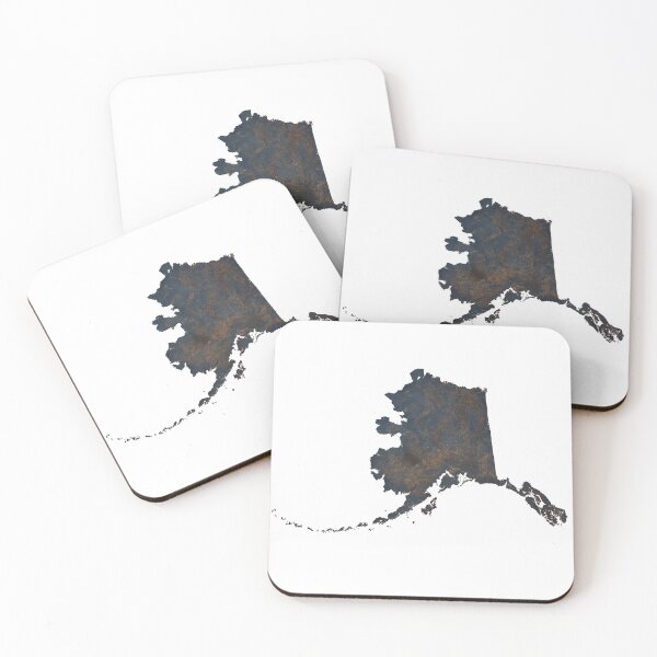 Item preview, Alaska Map and 8 15 25 Date Vintage Style designed and sold by Jack’s Shirts Craft.
