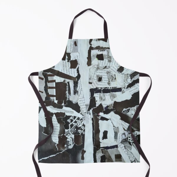 Item preview, Abstract black and white building and reflection collage designed and sold by WorldOfWendyArt.