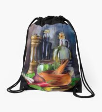 Salad Dressing Drawstring Bag