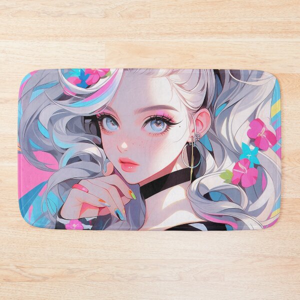 Item preview, Zebra Print Anime Girl Aesthetic designed and sold by bubblegoth.