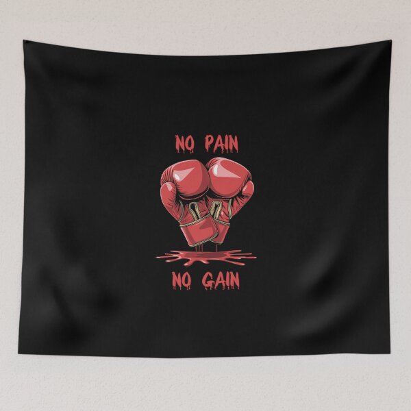 Item preview, No Pain No Gain - Boxing Grit designed and sold by PhilllandArt.