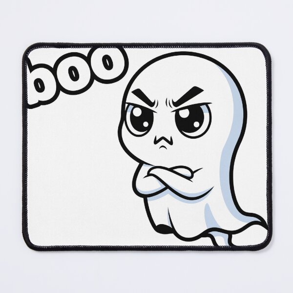 Item preview, Cute Disapproving Ghost "Boo" designed and sold by meesub.