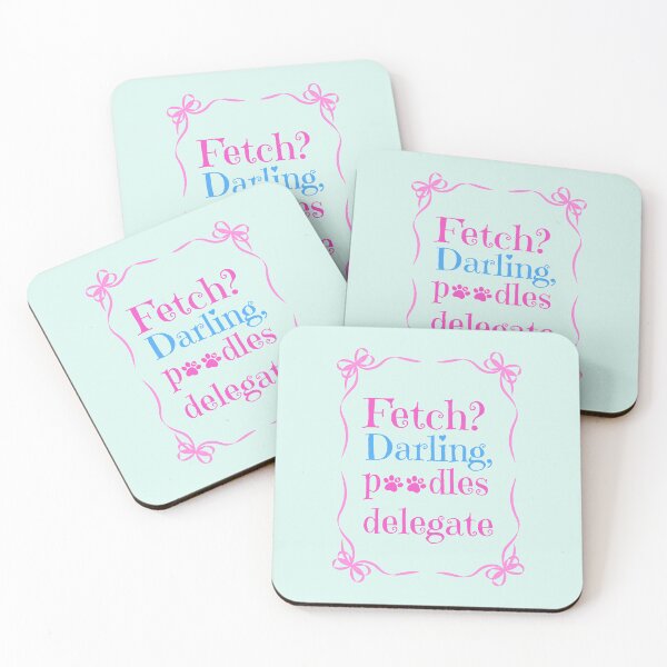 Item preview, Poodle Funny Quote Dog Owner Mom Dad Birthday Christmas Gift Coquette Art designed and sold by AImazeD.