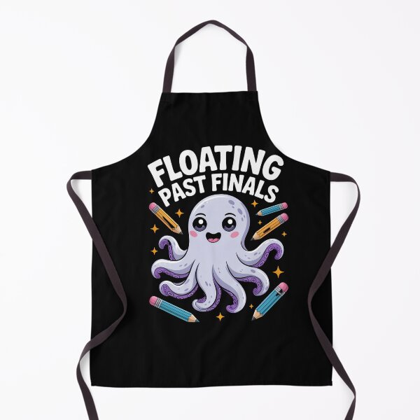 Item preview, Exam Octopus – Cute Floating Past Finals Study Humor designed and sold by Taans-Creation.