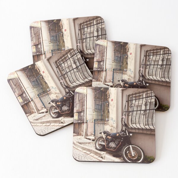 Item preview, metal bikes and metal gates print designed and sold by Jenzer83.