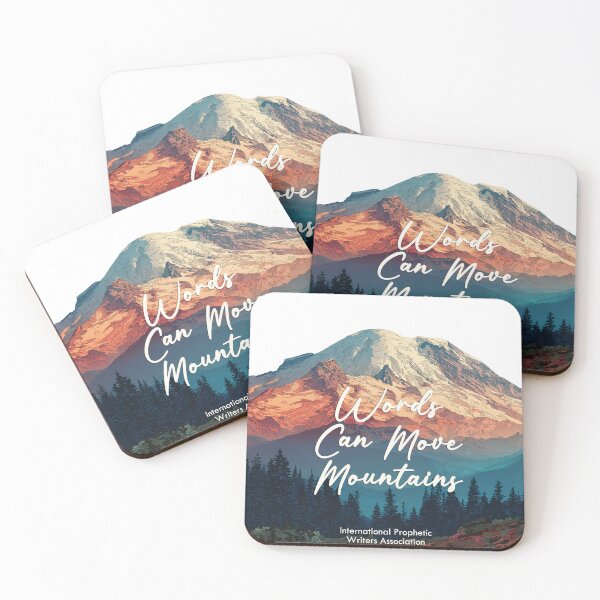 Item preview, Words Can Move Mountains - Writer Inspiration designed and sold by PropheticWriter.