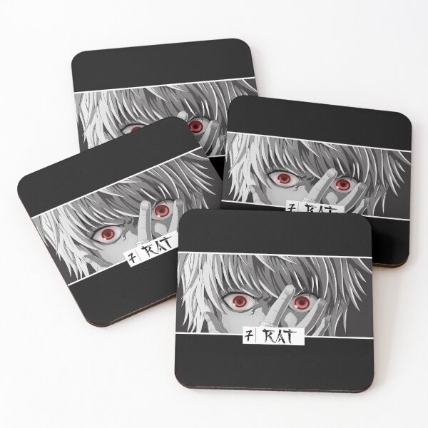Item preview, Rat Anime Eyes Monochrome Japanese Cozy Manga designed and sold by Otakurypto.