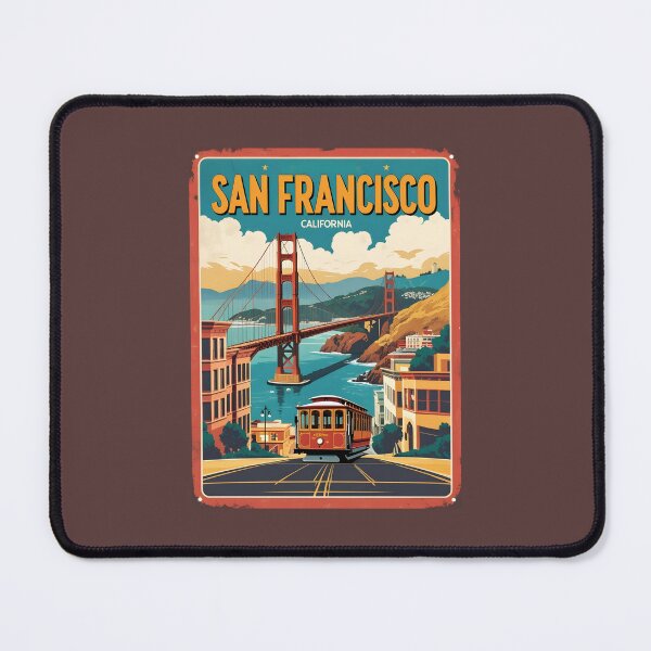 Item preview, Vintage San Francisco California Design designed and sold by GoodOldVintage.