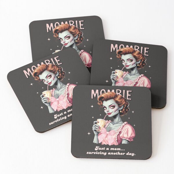 Item preview, Mombie Just a Mom Surviving Another Day Zombie designed and sold by VisualAwakeningArt.