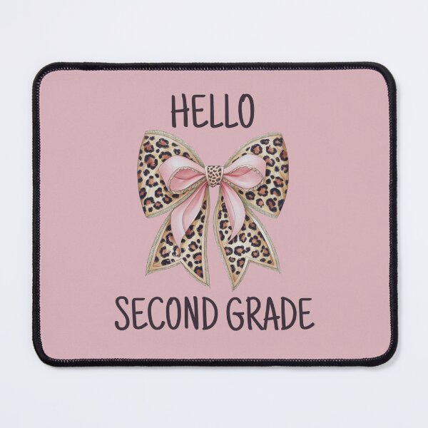 Item preview, Hello Second Grade Cute Bow designed and sold by Viikis.