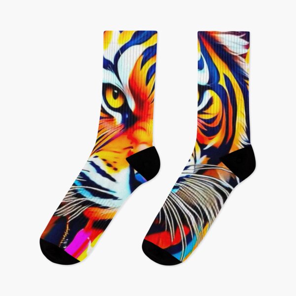 Item preview, Rainbow Tiger designed and sold by MatrixTattoo.