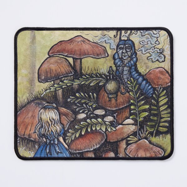 Item preview, Alice and the blue caterpillar designed and sold by KCIllustrates.