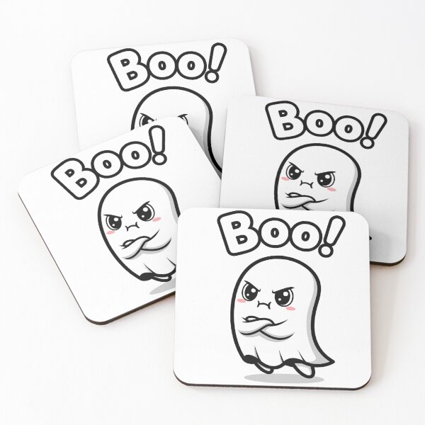 Item preview, Cute But Grumpy Ghost designed and sold by meesub.
