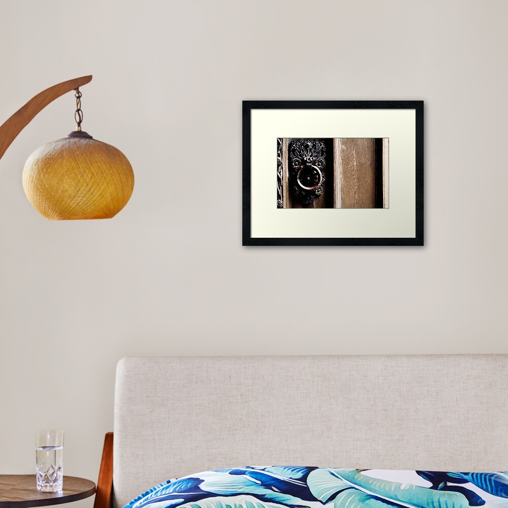 Architectural Detail Framed Art Print