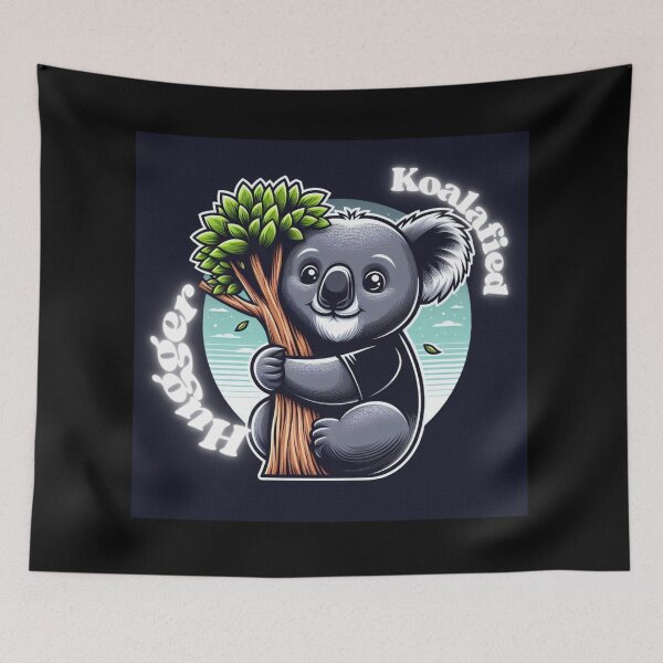 Item preview, A Koala bear just chilling in the woods wearing a t-shirt  designed and sold by Ivy Leisure!.