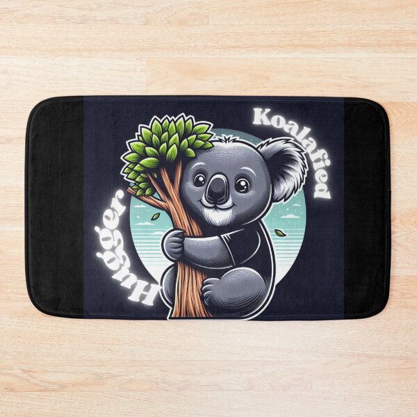 Item preview, A Koala bear just chilling in the woods wearing a t-shirt  designed and sold by Ivy Leisure!.