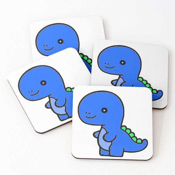 Item preview, Cute Blue Dinosaur designed and sold by Regal-Elegances.