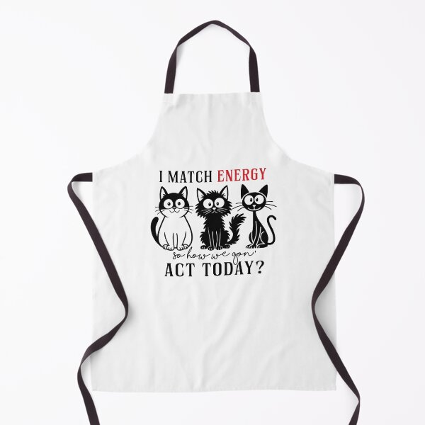 Item preview, I Match Energy Funny Cat Attitude Design Gifts designed and sold by Maniutek.