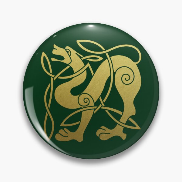 Item preview, Medieval Style Celtic Nordic Knotwork Dog designed and sold by Pixelchicken.