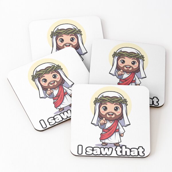 Item preview, Cute Jesus I Saw That designed and sold by meesub.