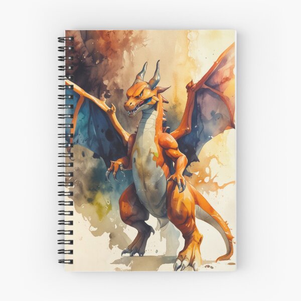 Item preview, Watercolor Fire Dragon  designed and sold by MatrixTattoo.