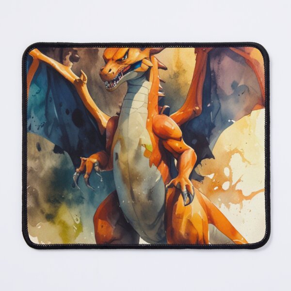 Item preview, Watercolor Fire Dragon  designed and sold by MatrixTattoo.
