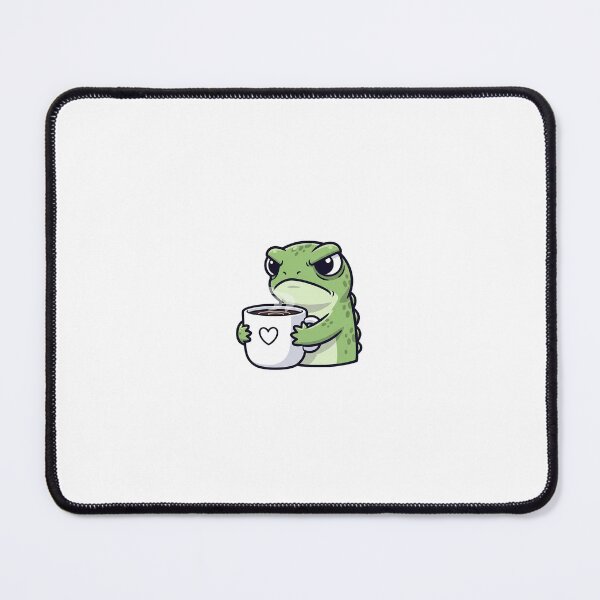 Item preview, Grumpy lizard needs his morning coffee. designed and sold by shellle in the ocean.