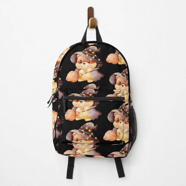 Item preview, Cute Witch Hamster – Magical Halloween Autumn Illustration designed and sold by Pe.peach.