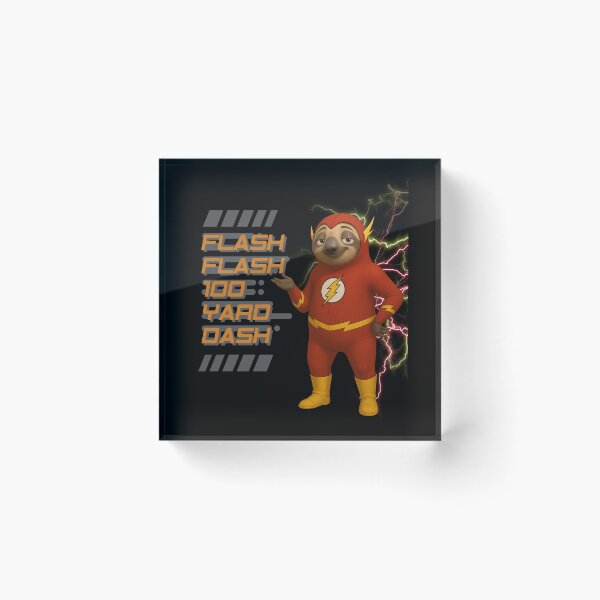 Item preview, Flash Flash 100 Yard Dash – Zootopia & The Flash Parody designed and sold by DimensionShift.