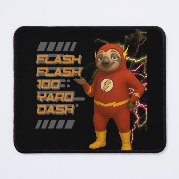 Item preview, Flash Flash 100 Yard Dash – Zootopia & The Flash Parody designed and sold by DimensionShift.