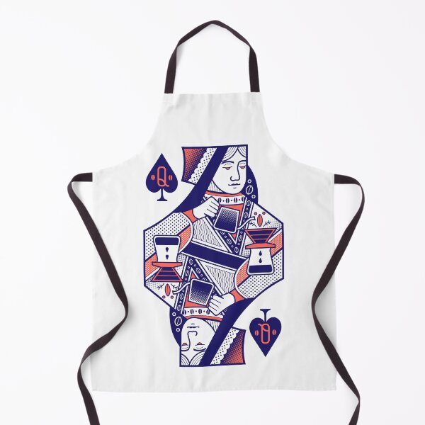 Item preview, Coffee Lovers Spade Courts - Queen designed and sold by FunkyHusky.