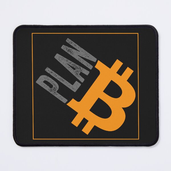 Item preview, Plan B Bitcoin - Cryptocurrency Art Design designed and sold by cabana.space.