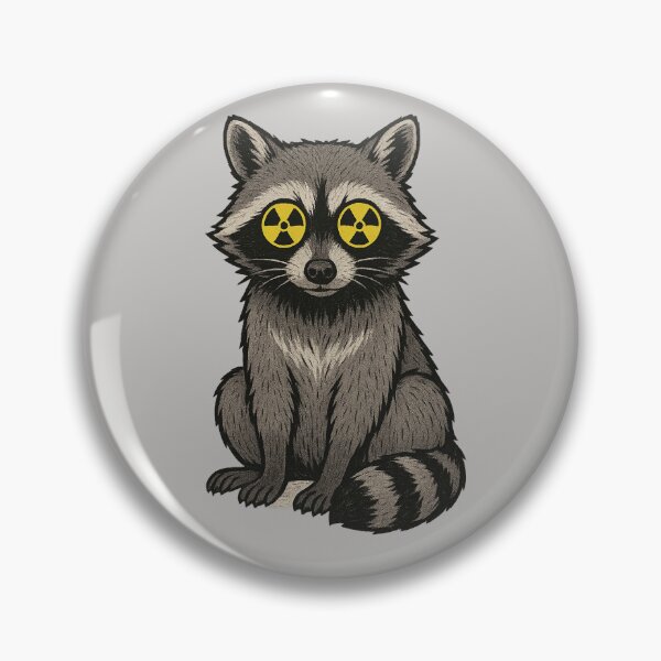 Item preview, Radioactive Rad Raccoon designed and sold by goodtorad.