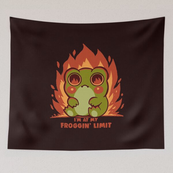 Item preview, At my Froggin Limit designed and sold by TechraNova.