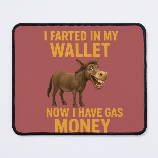 Item preview, Funny Horse Wallet Gas Money – T-shirt Humour Cheval et Argent Carburant designed and sold by Drawingshirts.