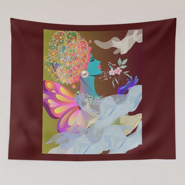 Item preview,  Ethereal Whispers A Dreamlike Fusion of Color and Elegance designed and sold by tinkeybabes.