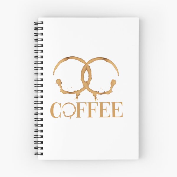 Item preview, Coffee Lover's Infinity Symbol | Coffee Stains Art Print | Minimalist Cafe and Kitchen Decor designed and sold by Colorful-Garden.