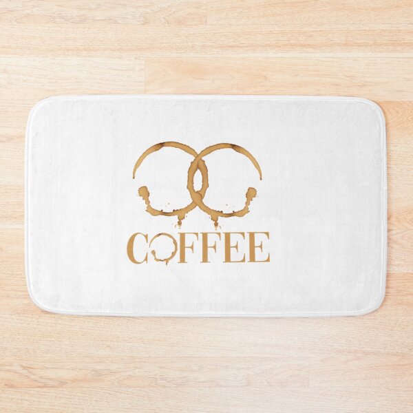 Item preview, Coffee Lover's Infinity Symbol | Coffee Stains Art Print | Minimalist Cafe and Kitchen Decor designed and sold by Colorful-Garden.