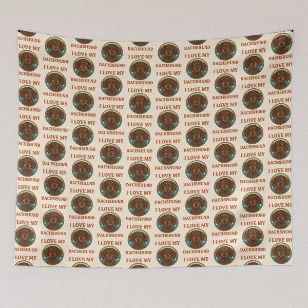 Item preview, Dachshund designed and sold by TheWonkyEaselCo.