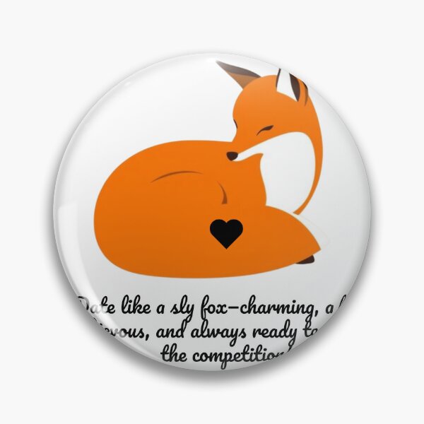 Aperçu de l'œuvre Sly Fox – Renard mignon avec un cœur créée et vendue par Ommash.
