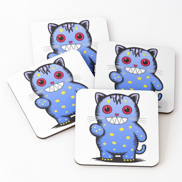 Item preview, Blue cat designed and sold by QuanntixArt.